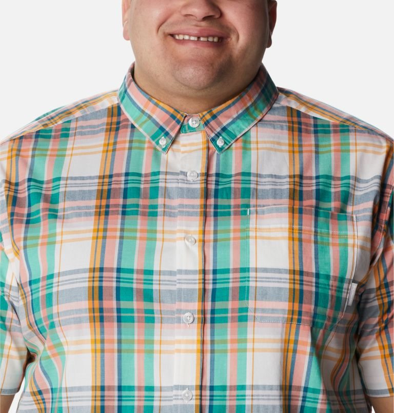 Men's Columbia Rapid Rivers II Short Sleeve Shirts Multicolor | Plus Size CA-B8C6L